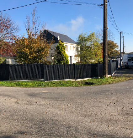 Clôtures de maisons